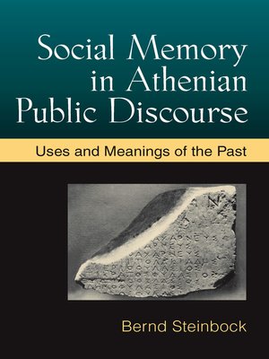 cover image of Social Memory in Athenian Public Discourse